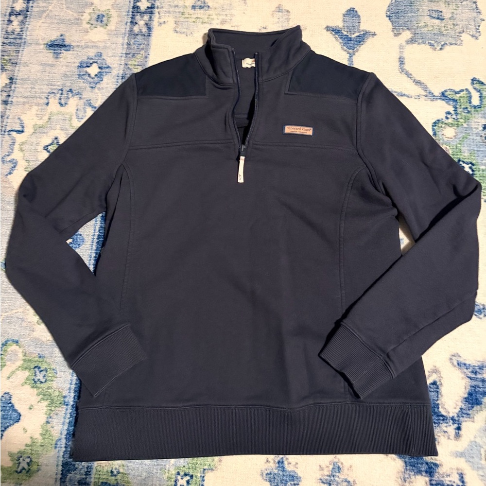 Like New Vineyard Vines Navy Pullover